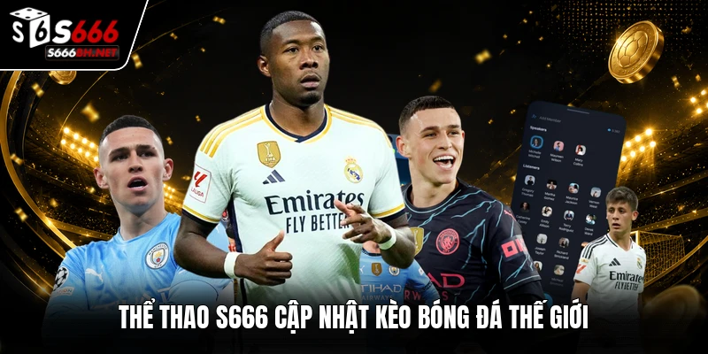 Thể thao S666 cập nhật kèo bóng đá thế giới